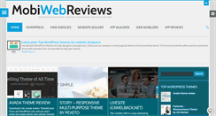 Desktop Screenshot of mobiwebreviews.com