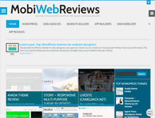 Tablet Screenshot of mobiwebreviews.com